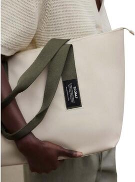 Borsa Ecoalf Areny Medium beige per donna