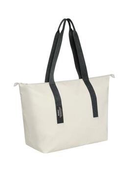 Borsa Ecoalf Areny Medium beige per donna