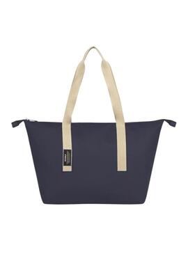 Borsa Ecoalf Areny Medium blu scuro per donna