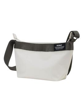 Borsa a tracolla Ecoalf Areny bianca per donna