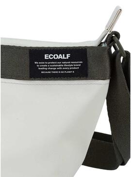 Borsa a tracolla Ecoalf Areny bianca per donna