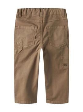 Pantaloni Name It Ben beige per bambino
