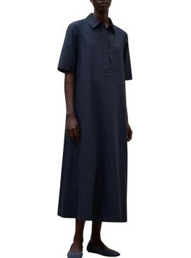 Abito Ecoalf Martina blu navy per donna