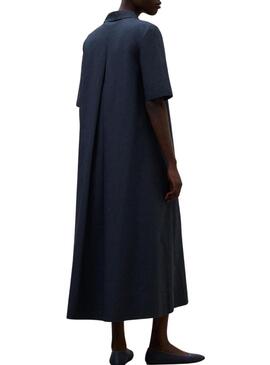 Abito Ecoalf Martina blu navy per donna