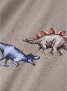 Maglietta vintage beige per bambino Name It.