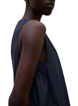 Abito Ecoalf Francesca blu marino per donna