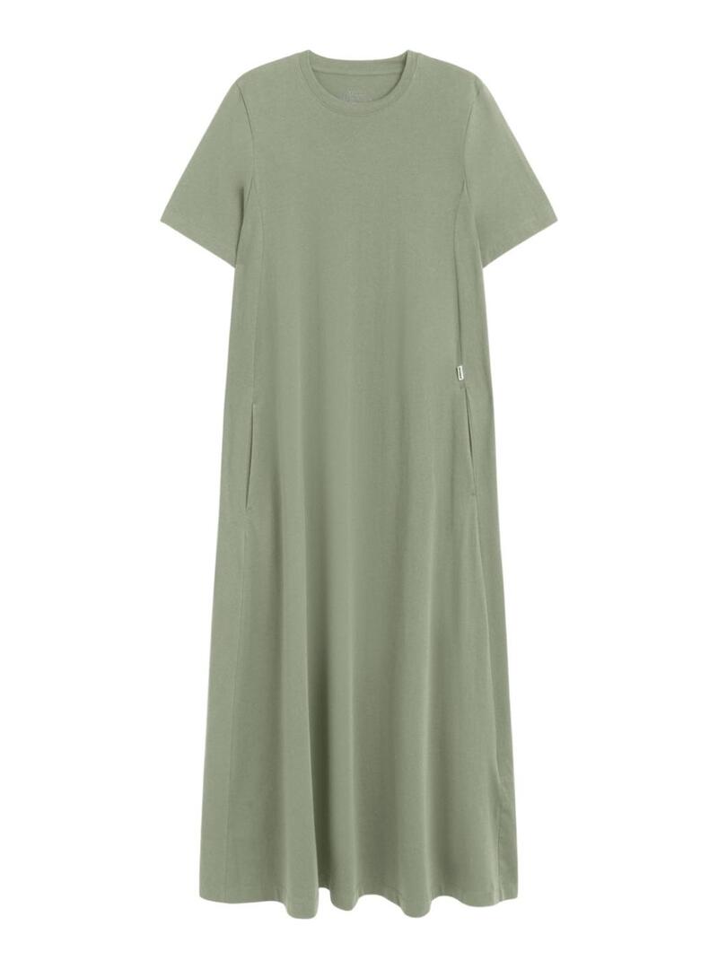 Abito Ecoalf Elettra verde per donna