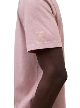 Maglietta Ecoalf Vent rosa per uomo