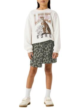 Short Name It stampato animal grigio per ragazze