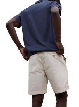 Pantaloncini Ecoalf Ethic beige per uomo