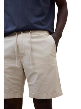 Pantaloncini Ecoalf Ethic beige per uomo