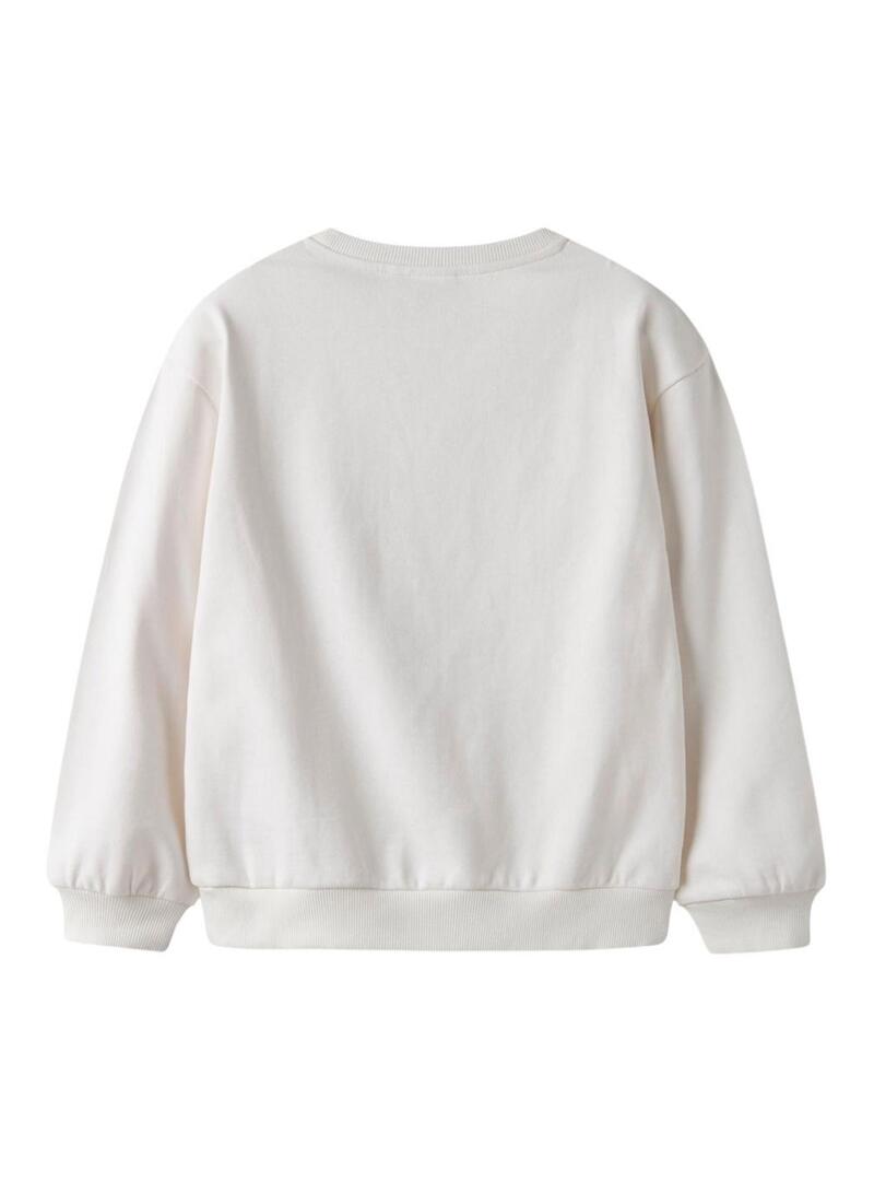 Felpa Name It love more crudo per bambina