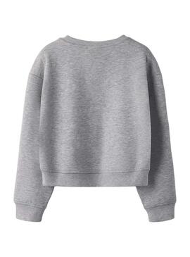 Felpa Name It fortunata grigia per bambina