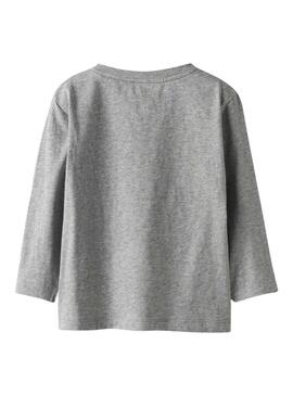 Maglietta Name It tigri scarpe grigie per bambino