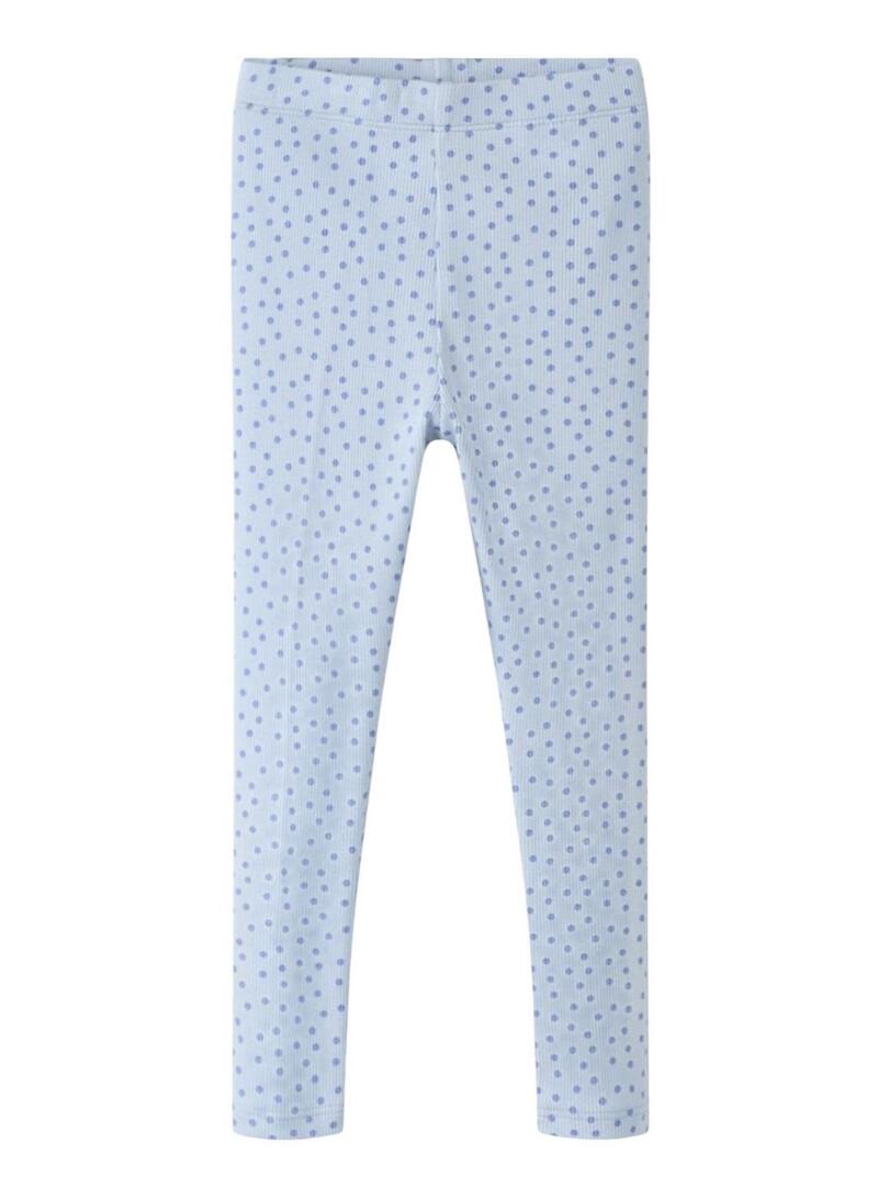 Leggings Name It a pois blu per bambina