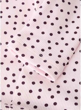Leggings Name It a pois rosa per bambina