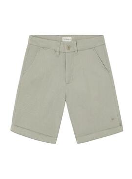 Bermuda classica verde Silbon per uomo