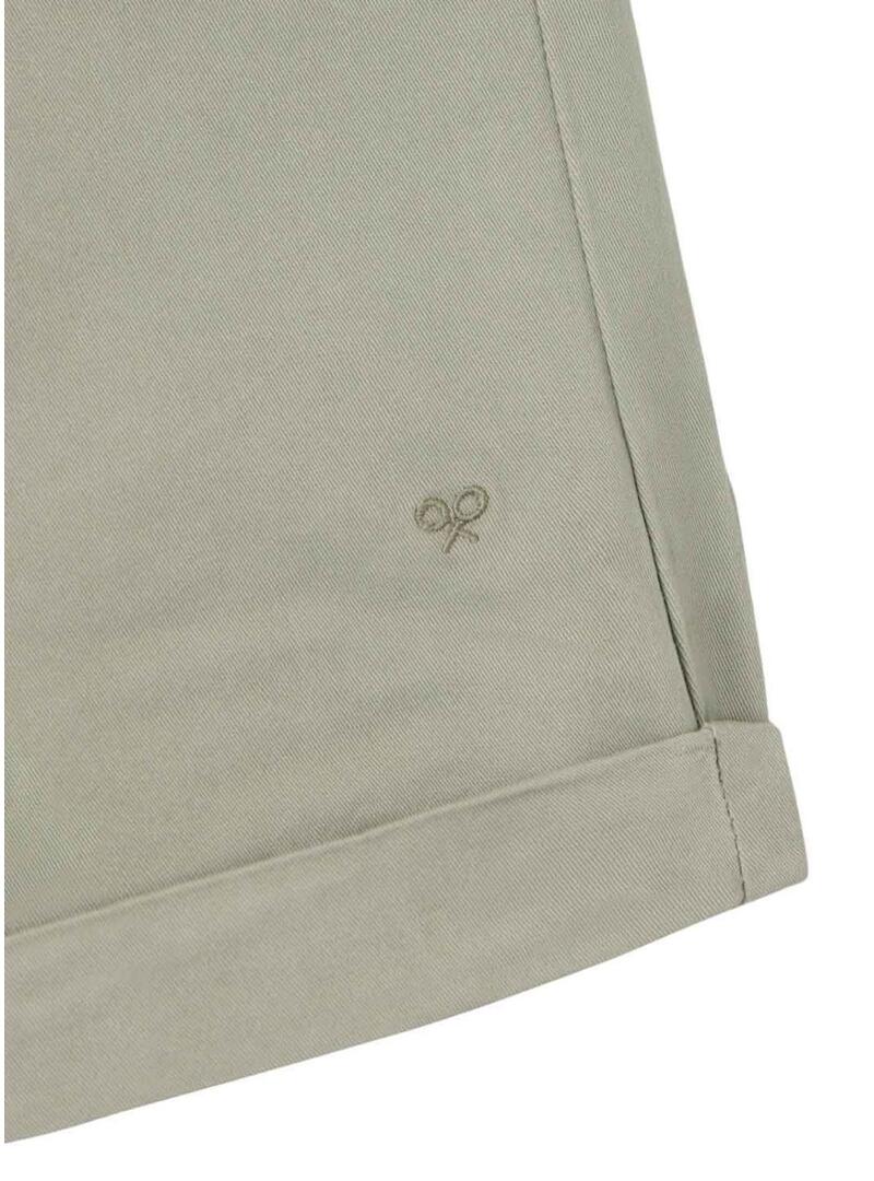 Bermuda classica verde Silbon per uomo