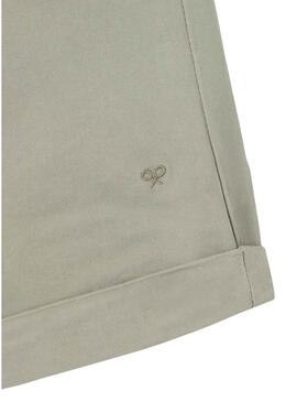 Bermuda classica verde Silbon per uomo