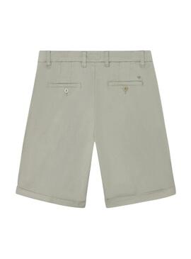 Bermuda classica verde Silbon per uomo