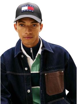 Cappello Tommy Jeans Archive nero per uomo