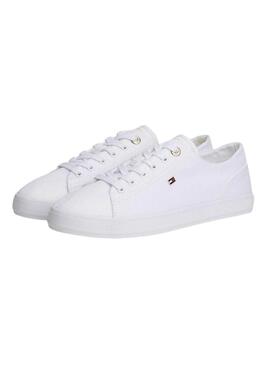 Scarpe da ginnastica Tommy Hilfiger Foxing bianche da donna