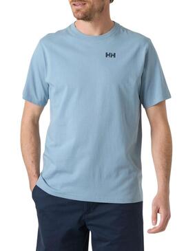 Maglietta Helly Hansen Shoreline blu per uomo