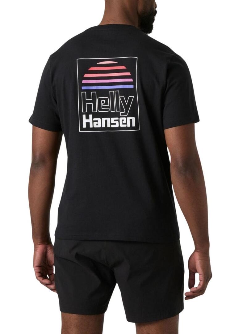Maglietta Helly Hansen Core nera per uomo