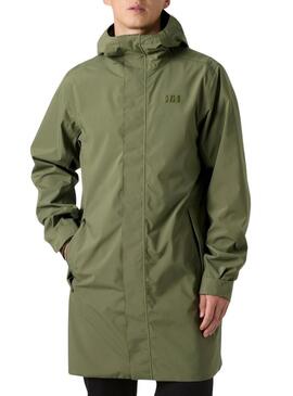 Impermeabile Helly Hansen Brussel verde per uomo