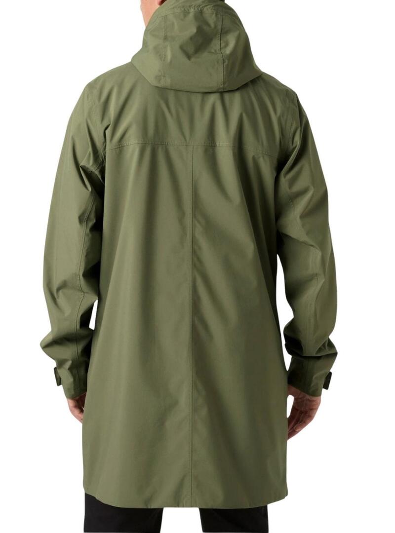 Impermeabile Helly Hansen Brussel verde per uomo