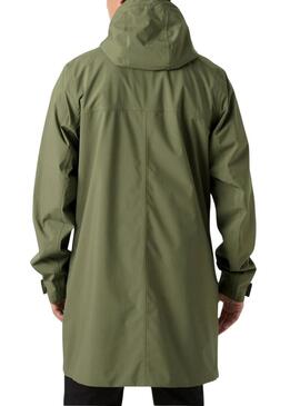 Impermeabile Helly Hansen Brussel verde per uomo