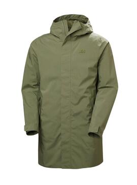 Impermeabile Helly Hansen Brussel verde per uomo