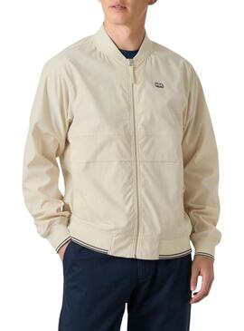 Giacca bomber Helly Hansen Marine beige per uomo
