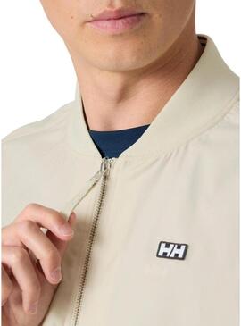 Giacca bomber Helly Hansen Marine beige per uomo