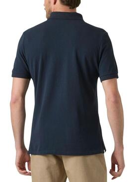 Polo blu marino Helly Hansen Messina per uomo