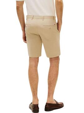 Bermuda Tommy Hilfiger Denton beige per uomo.