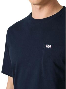 Maglietta Helly Hansen Hudson blu scuro per uomo