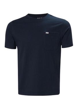 Maglietta Helly Hansen Hudson blu scuro per uomo