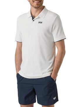 Polo Helly Hansen Ocean bianco per uomo