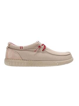 Scarpe da uomo Walkin Pitas Ledro beige