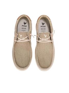Scarpe Walkin Pitas Kilda beige per uomo