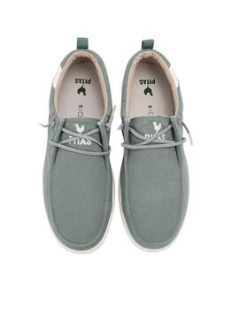 Scarpe Walkin Pitas Wallabi Biarritz turchese per uomo