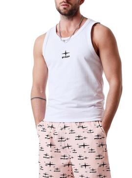 Maglietta Project x Paris Essential tank top bianca per uomo