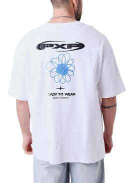 Maglietta Project x Paris Street Bloom bianca per uomo