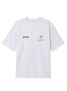 Maglietta Project x Paris Street Bloom bianca per uomo