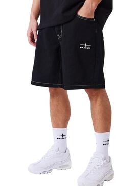 Progetto Bermuda x Bandana nera di Parigi per uomo