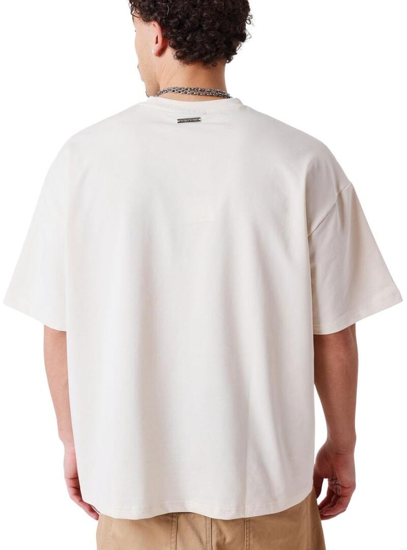 Maglietta Project x Paris Varsity PXP beige per uomo