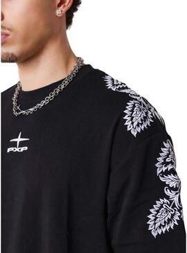 Maglietta Project x Paris Evasion nera per uomo