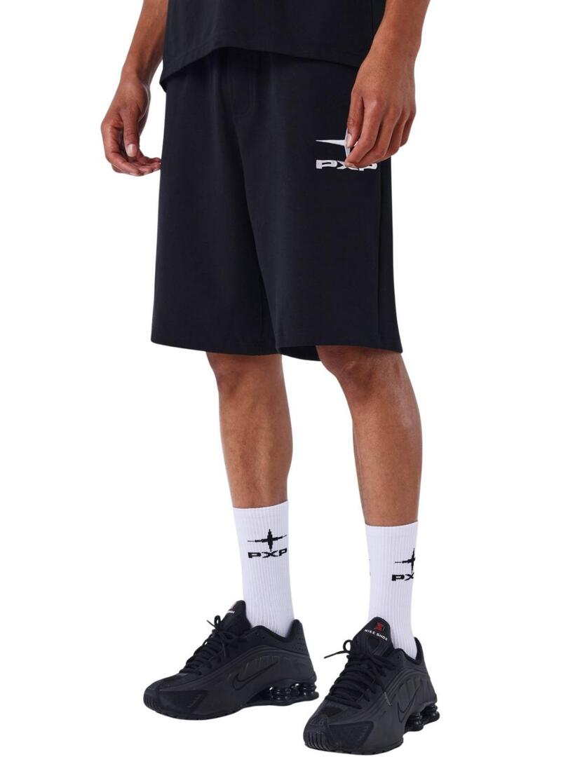 Progetto Bermuda x Paris Polaris nero per uomo.