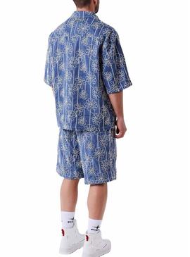 Shorts Project x Paris Candide Idylle flore blu per uomo